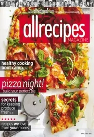 Food Magazines Bundle - Allrecipes - May 2016