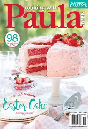 Food Magazines Bundle - Cooking with Paula Deen - April 2016