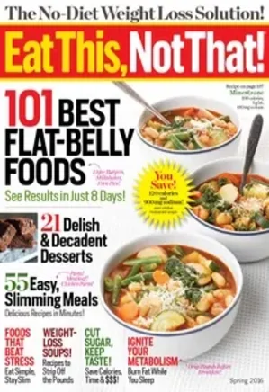 Food Magazines Bundle - Eat This Not That - Spring 2016